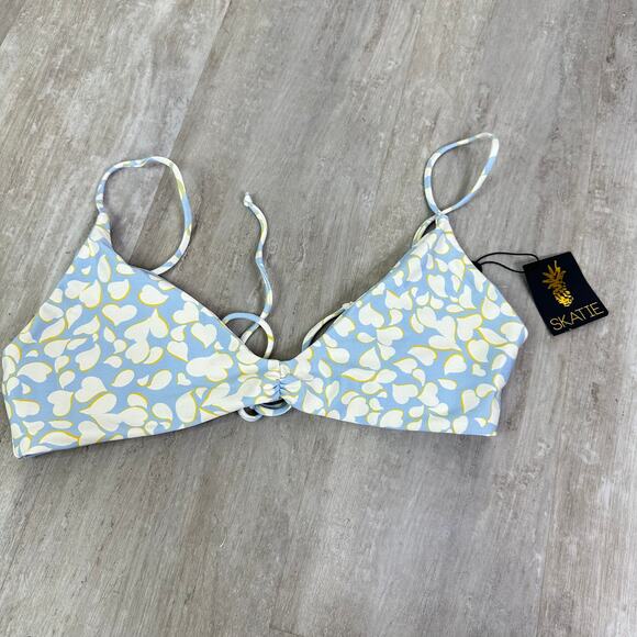 NEW Skatie Bikini Set in Nantucket Print Betsy Top Vera Bottom size Large - Picture 3 of 12